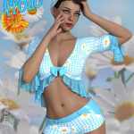 Frolic dForce outfit for Genesis 8 Females Frolic dForce outfit for Genesis 8 Females