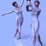 CDI Nutcracker Ballet Poses for Genesis 8.1 CDI Nutcracker Ballet Poses for Genesis 8.1