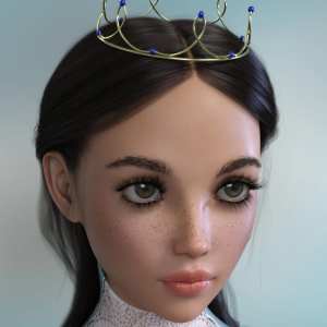 Crown for Genesis 8 Female(s) Crown for Genesis 8 Female(s)