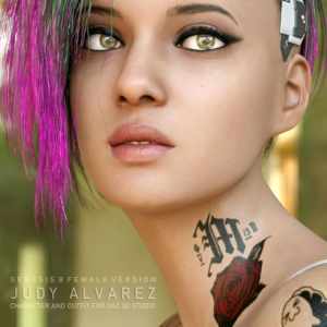 CP2077 Judy Alvarez for G8F CP2077 Judy Alvarez for G8F