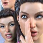 Z Conversation Mix and Match Expressions for Genesis 8.1 Z Conversation Mix and Match Expressions for Genesis 8.1