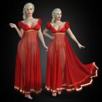 dForce Empire Dress G9/G8F dForce Empire Dress G9/G8F