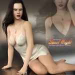 Sweet Night Lingerie Set for Genesis 8 Females Sweet Night Lingerie Set for Genesis 8 Females