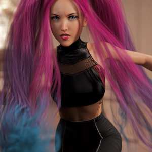 Turbulent Pigtails Hair Texture Expansion Turbulent Pigtails Hair Texture Expansion