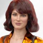 dForce Mayfair Hair for Genesis 8 and 8.1 Females dForce Mayfair Hair for Genesis 8 and 8.1 Females