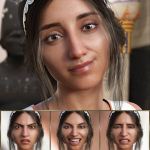 Fortunate – Expressions for Genesis 8 Female and Khemsit 8 Fortunate – Expressions for Genesis 8 Female and Khemsit 8