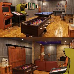 Underground Game Room Underground Game Room