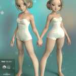 Posey and Petunia for Genesis 8 Female Posey and Petunia for Genesis 8 Female