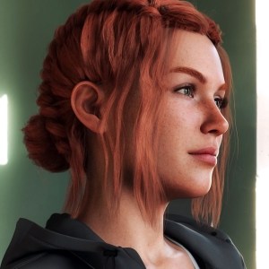 CS Dual Buns Hair for Genesis 9 CS Dual Buns Hair for Genesis 9