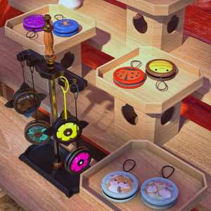 Ninja Yoyo Accessory for Genesis 8 and 8.1 Male Ninja Yoyo Accessory for Genesis 8 and 8.1 Male