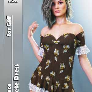 JMR dForce Arlete Dress for G8F JMR dForce Arlete Dress for G8F