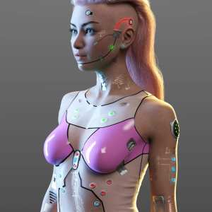 Silver HD for Genesis 8.1 Female Silver HD for Genesis 8.1 Female