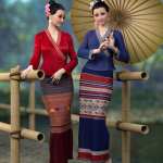 dforce MK Dai Outfit for Genesis 8 and 8.1 Females Bundle dforce MK Dai Outfit for Genesis 8 and 8.1 Females Bundle