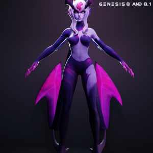Evelynn For Genesis 8 And 8.1 Female Evelynn For Genesis 8 And 8.1 Female
