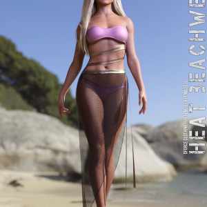 dForce Heat Beachwear for Genesis 8 Females dForce Heat Beachwear for Genesis 8 Females