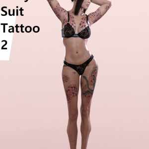 Japanese Bodysuit Tattoo for G8F N2 Japanese Bodysuit Tattoo for G8F N2