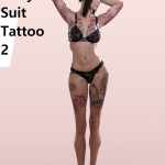 Japanese Bodysuit Tattoo for G8F N2 Japanese Bodysuit Tattoo for G8F N2