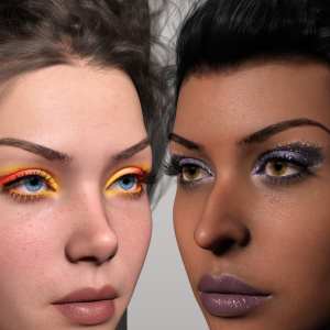 Twizted MakeUp Eyeshadows MR for Genesis 9 Twizted MakeUp Eyeshadows MR for Genesis 9