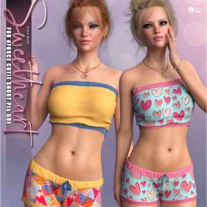 Sweetheart for dForce Cutie Short PJs G8F Sweetheart for dForce Cutie Short PJs G8F