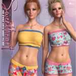 Sweetheart for dForce Cutie Short PJs G8F Sweetheart for dForce Cutie Short PJs G8F