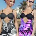Heatwave for Stand Out Dress for Genesis 8 and 8.1F Heatwave for Stand Out Dress for Genesis 8 and 8.1F