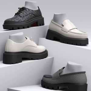 HL Loafers and Oxford Shoes for Genesis 8 and 8.1 Female HL Loafers and Oxford Shoes for Genesis 8 and 8.1 Female