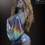 Sexy Woman dForce outfit for G8F Sexy Woman dForce outfit for G8F