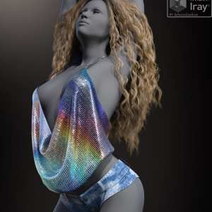 Sexy Woman dForce outfit for G8F Sexy Woman dForce outfit for G8F
