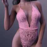 X-Fashion Sexy Deep V Bodysuit for Genesis 8.1 Females X-Fashion Sexy Deep V Bodysuit for Genesis 8.1 Females
