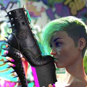 Mohawk Boots for Genesis 8 and 8.1 Females Mohawk Boots for Genesis 8 and 8.1 Females