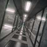 Modern Jail Corridor Modern Jail Corridor