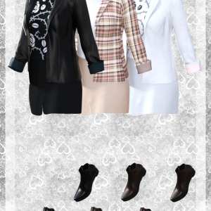 dForce Spring Jacket Outfit for Genesis 8 Female(s) dForce Spring Jacket Outfit for Genesis 8 Female(s)