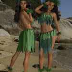 dForce Tropical Leaf Outfit for Genesis 8 Female dForce Tropical Leaf Outfit for Genesis 8 Female