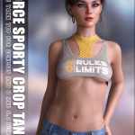 dForce Sporty Crop Tank G8G8.1F dForce Sporty Crop Tank G8G8.1F