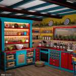 Boho Cottage : The Kitchen Boho Cottage : The Kitchen