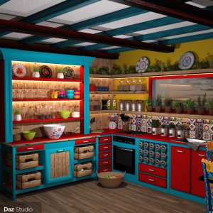 Boho Cottage : The Kitchen Boho Cottage : The Kitchen