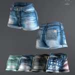 AJC Pro Skate Shorts for Genesis 8 and 8.1 Females AJC Pro Skate Shorts for Genesis 8 and 8.1 Females