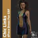 Chic Links dForce Dress for G8F Chic Links dForce Dress for G8F