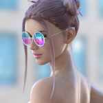 Double Buns Hairstyle for Genesis 8.1 Females Double Buns Hairstyle for Genesis 8.1 Females