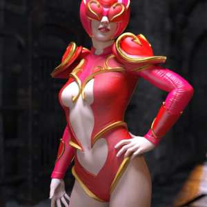 Angel Heart Outfit for Genesis 8 Females Angel Heart Outfit for Genesis 8 Females