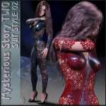 Mysterious Story Two Suit Style 02 for Genesis 8 and 8.1 Mysterious Story Two Suit Style 02 for Genesis 8 and 8.1