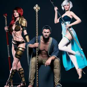 Scepter Power Props and Poses for Genesis 8 Scepter Power Props and Poses for Genesis 8