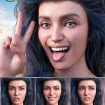 New Faces – Expressions for Genesis 8.1 Female and Victoria 8.1 New Faces – Expressions for Genesis 8.1 Female and Victoria 8.1