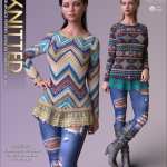 Knitted for dForce Peppery Sweater ‘N Dress G8F Knitted for dForce Peppery Sweater ‘N Dress G8F