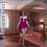 dForce Sexy Night Suit for Genesis 8 Female dForce Sexy Night Suit for Genesis 8 Female