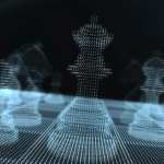 Sci-Fi Holographic Chess Set Sci-Fi Holographic Chess Set