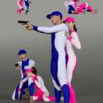 Gun Pose Pairs Volume 1 for Genesis 8 and 8.1 Gun Pose Pairs Volume 1 for Genesis 8 and 8.1