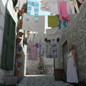 3D Scenery: Mediterranean Alley 3D Scenery: Mediterranean Alley