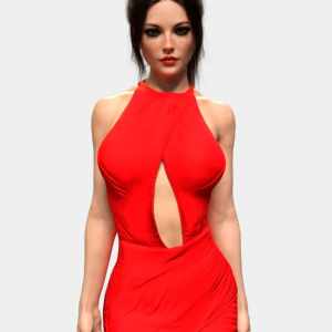 X-Fashion Flirty Dress for Genesis 8 Female(s) X-Fashion Flirty Dress for Genesis 8 Female(s)
