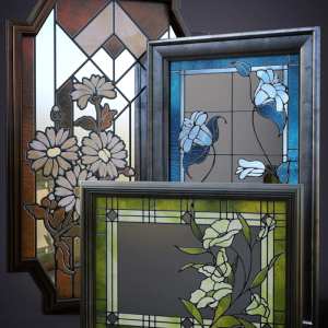 B.E.T.T.Y. Stained Glass Mirrors B.E.T.T.Y. Stained Glass Mirrors